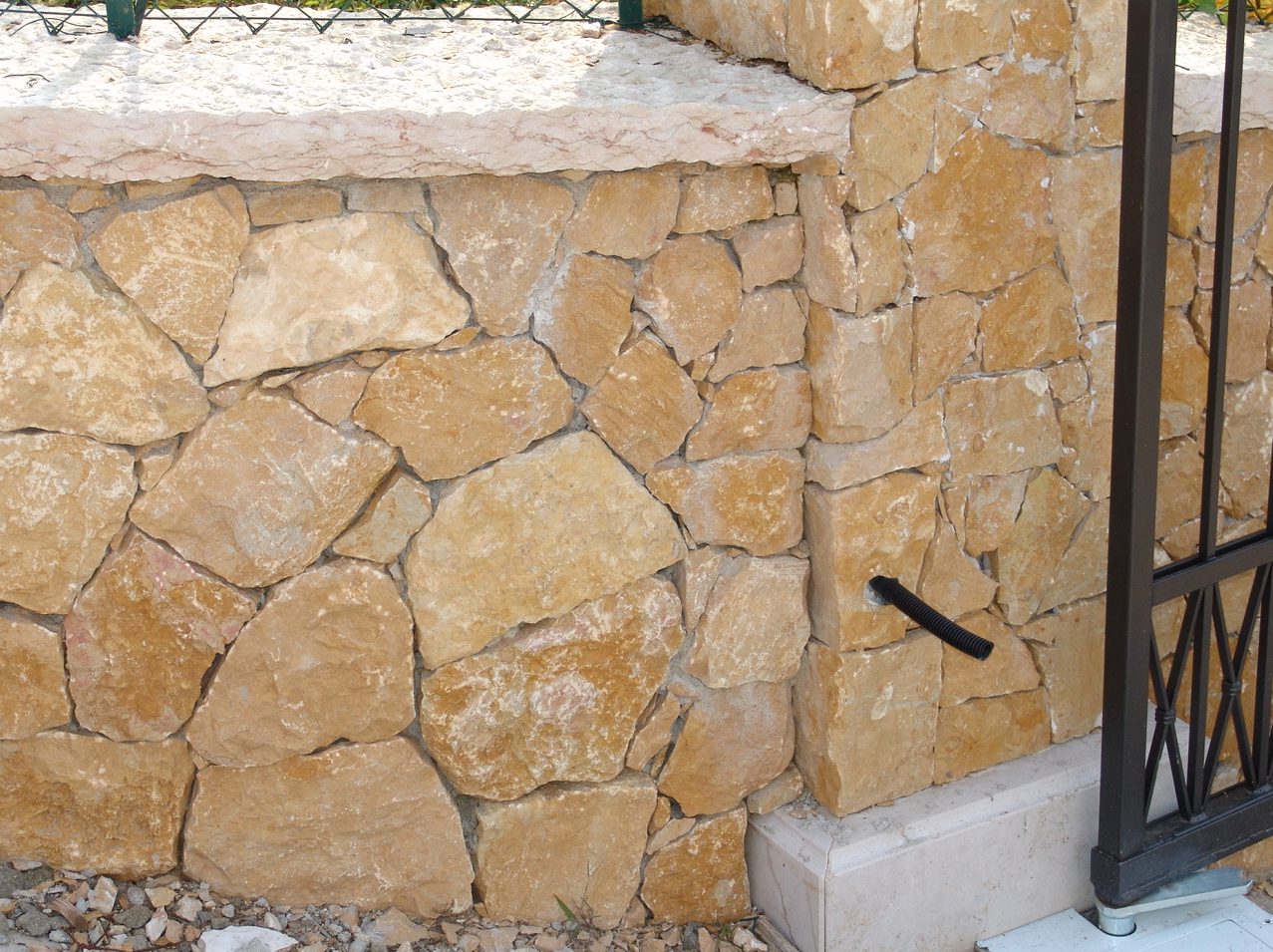 Wandverkleidung Naturstein Farbe Beige Material Marmor