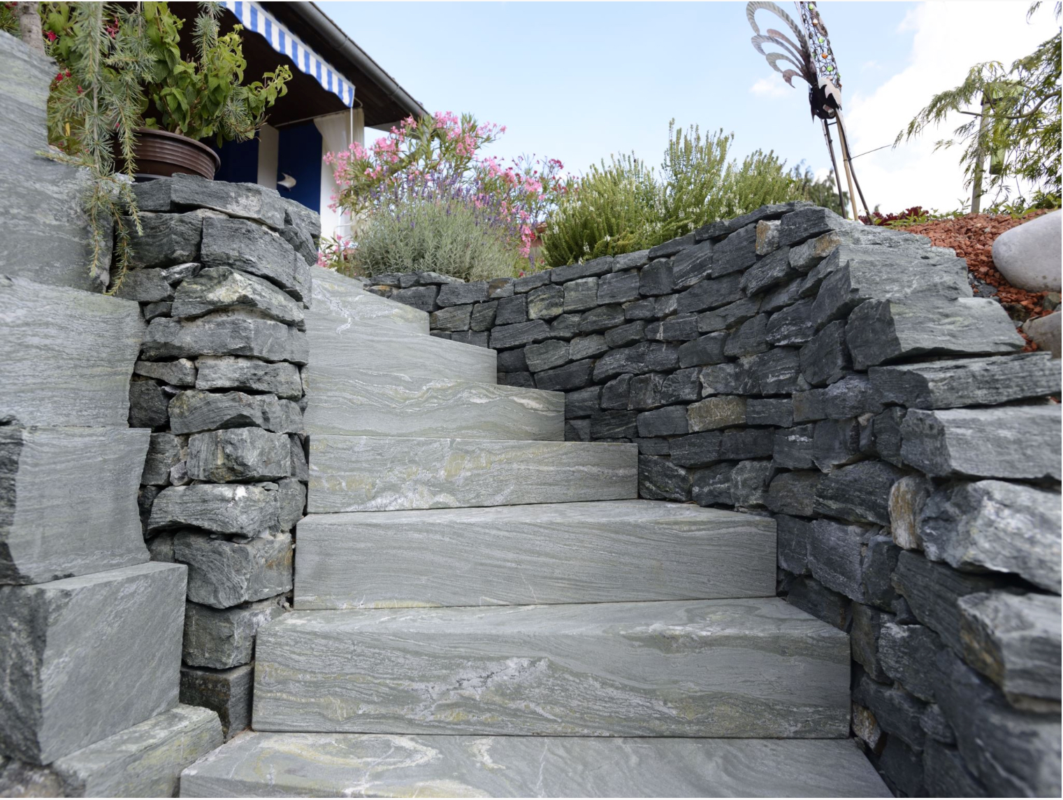 Mauersteine Pannonia Grün Mauersteine Pannonia Grün