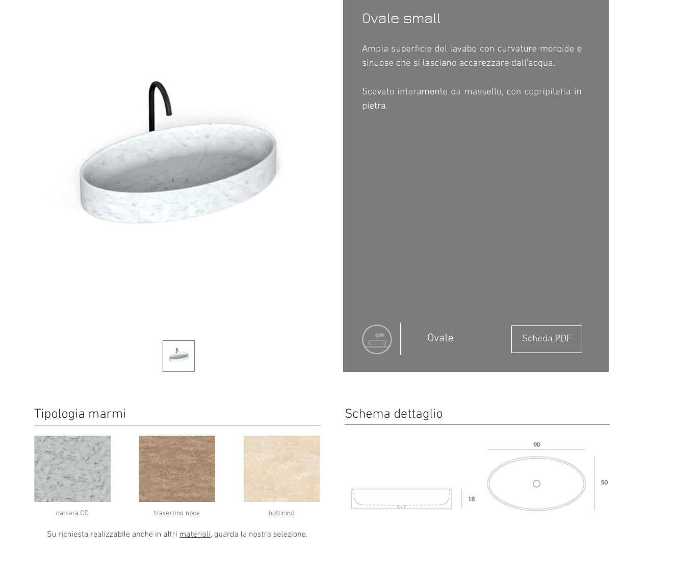 Waschbecken Ovale small