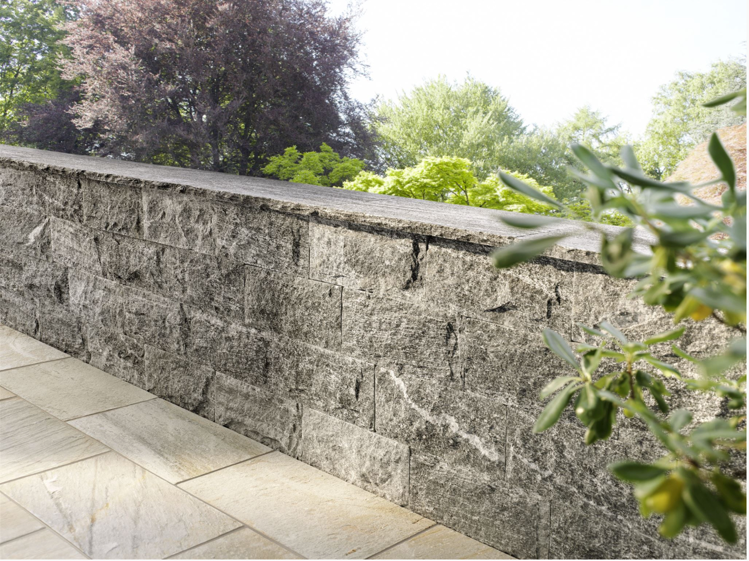 Mauersteine aus Granit