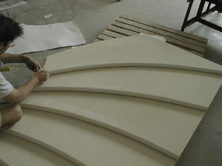 Treppe aus Naturstein