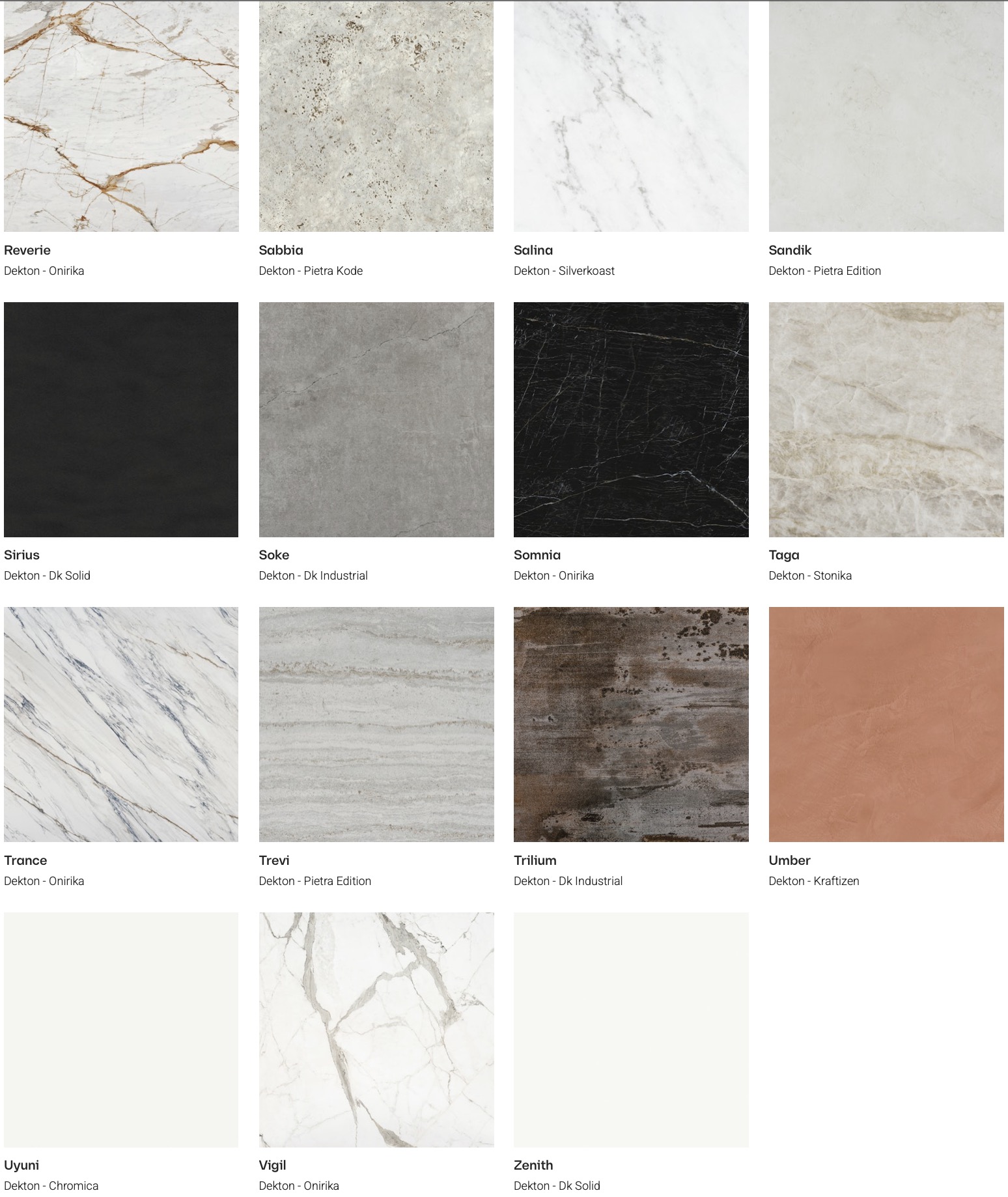 Fliesen aus Dekton  Fliesen aus Dekton