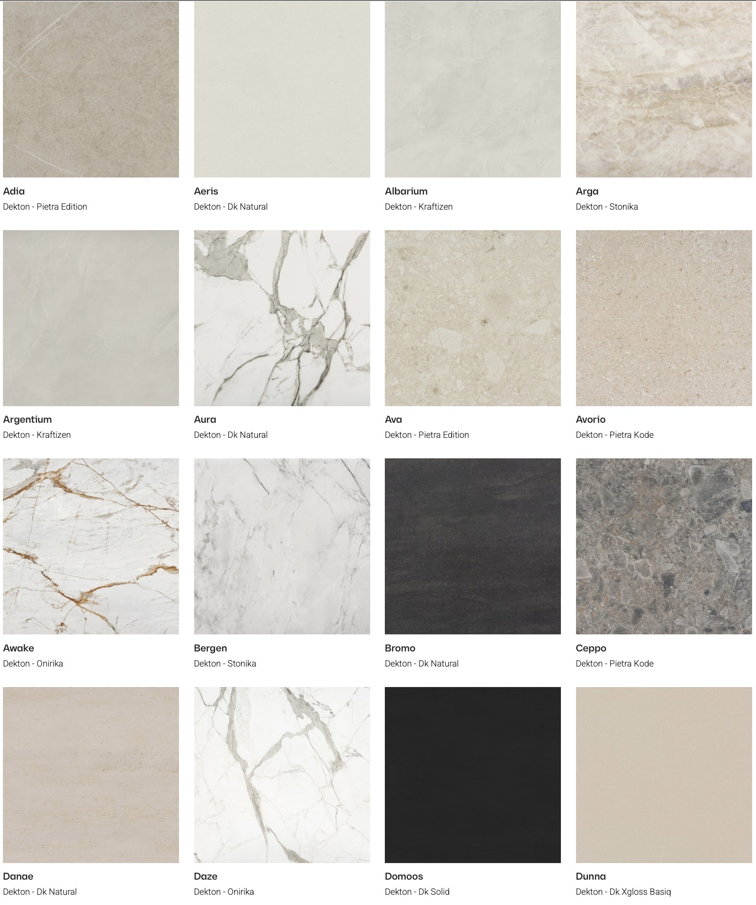 Fliesen aus Dekton  Fliesen aus Dekton