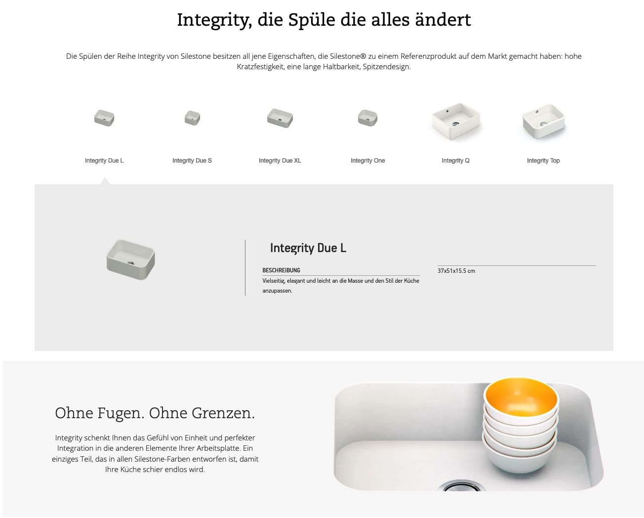 Arbeitsplatte und Küchenplatten aus Silestone