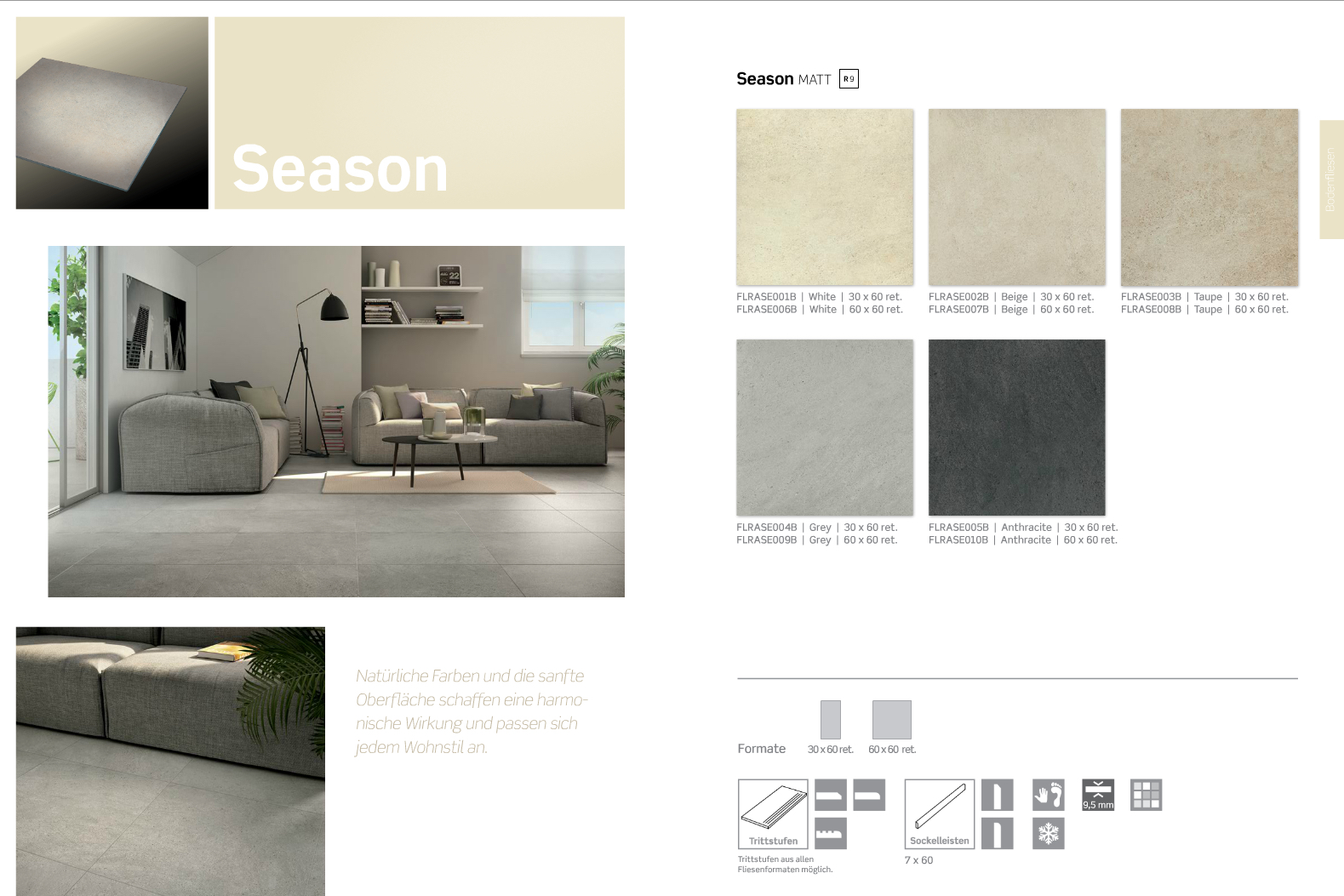 Fliesen aus Keramik | Natursteinhandel MARMI e GRANITI