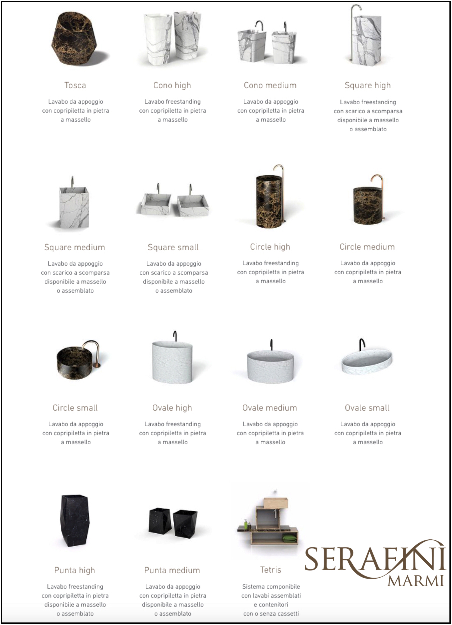 Waschbecken Circle high