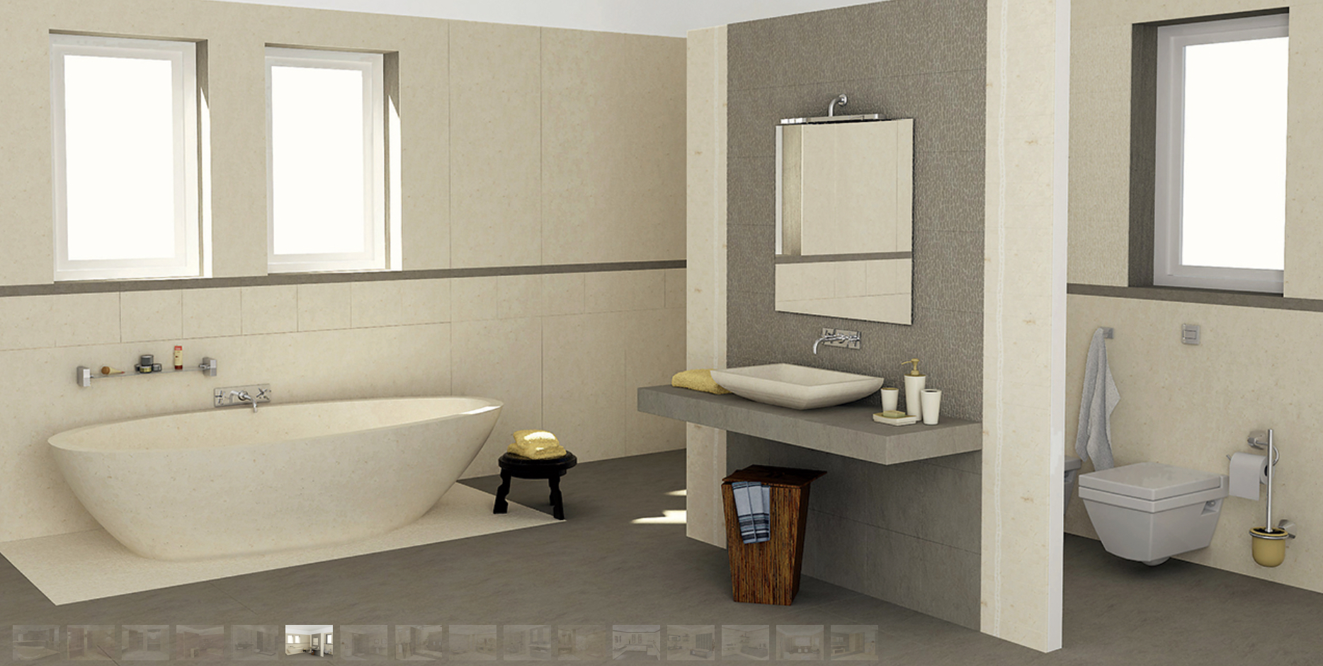 Design Natursteinbad Design Natursteinbad