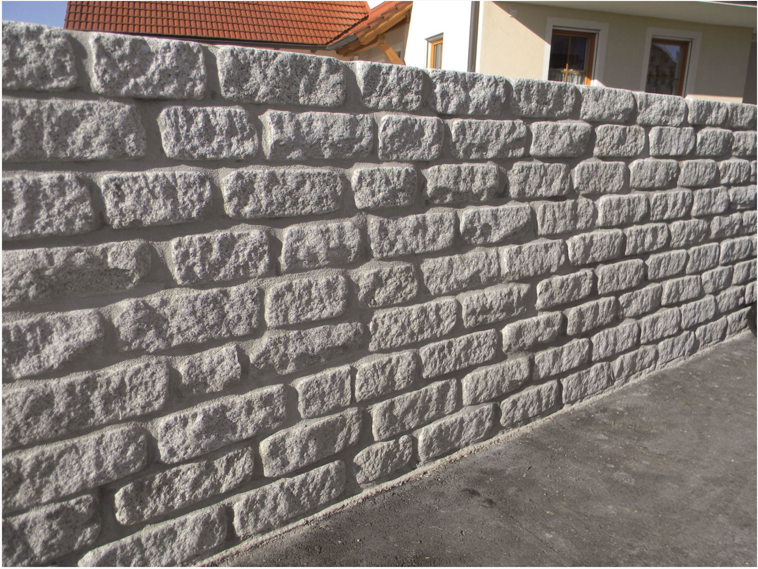 Mauersteine aus Granit