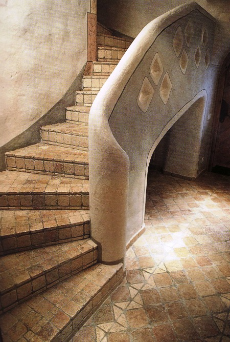 Treppe aus Naturstein