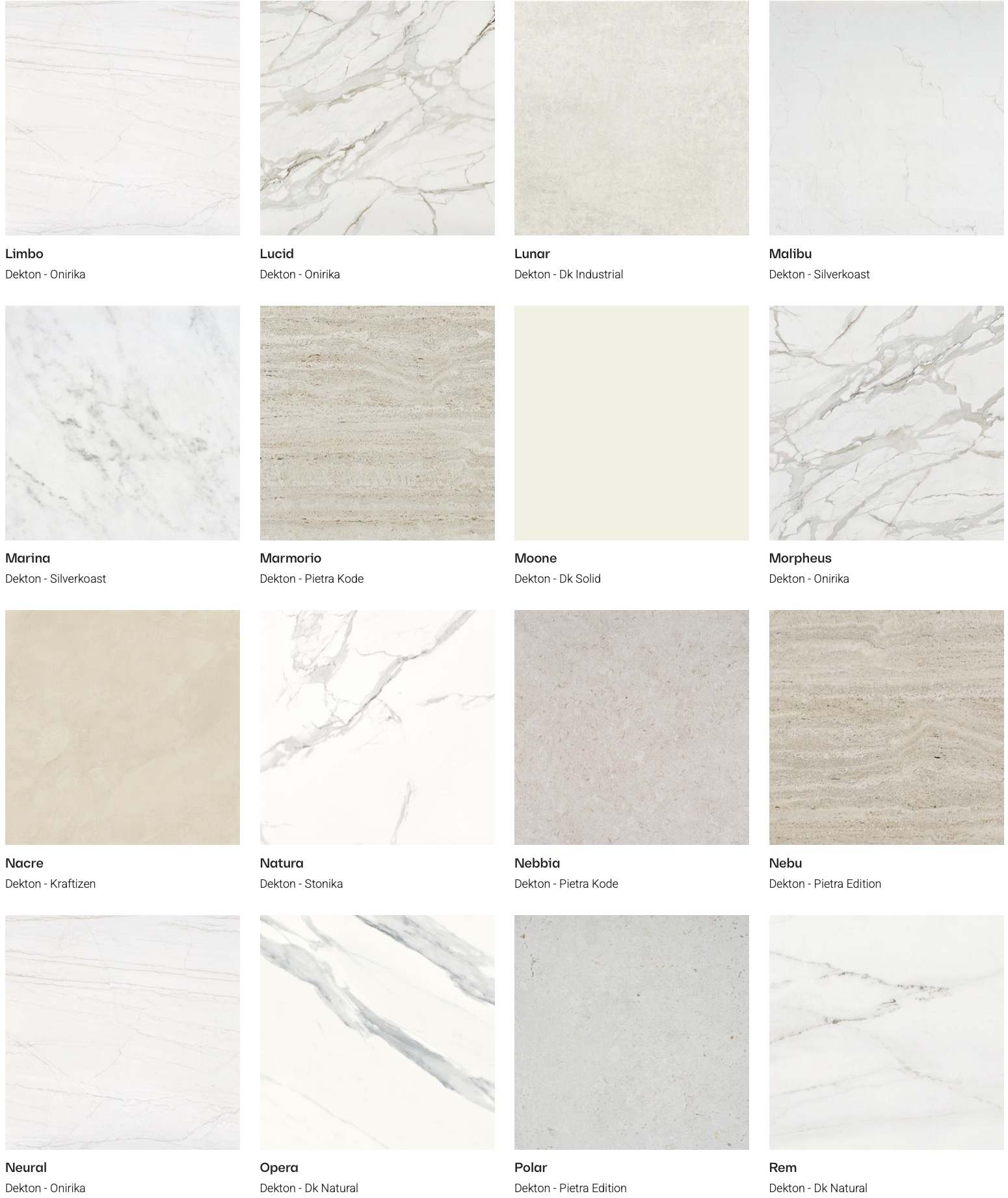 Fliesen aus Dekton  Fliesen aus Dekton