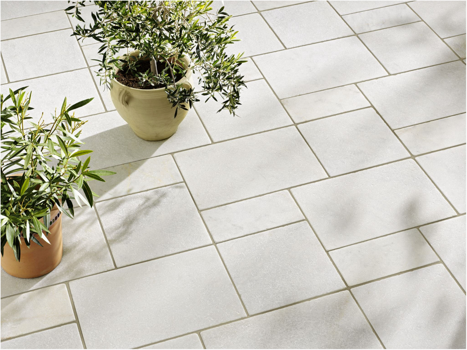 Marmor Weiß Frostbeständig