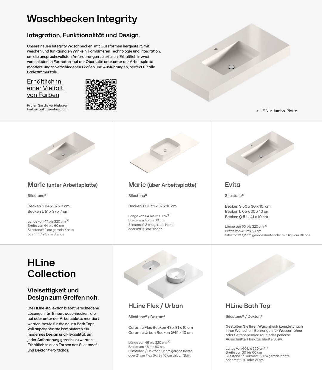 Arbeitsplatte, Waschbecken und Waschtische aus Silestone und Dekton Arbeitsplatte, Waschbecken und Waschtische aus Silestone und Dekton