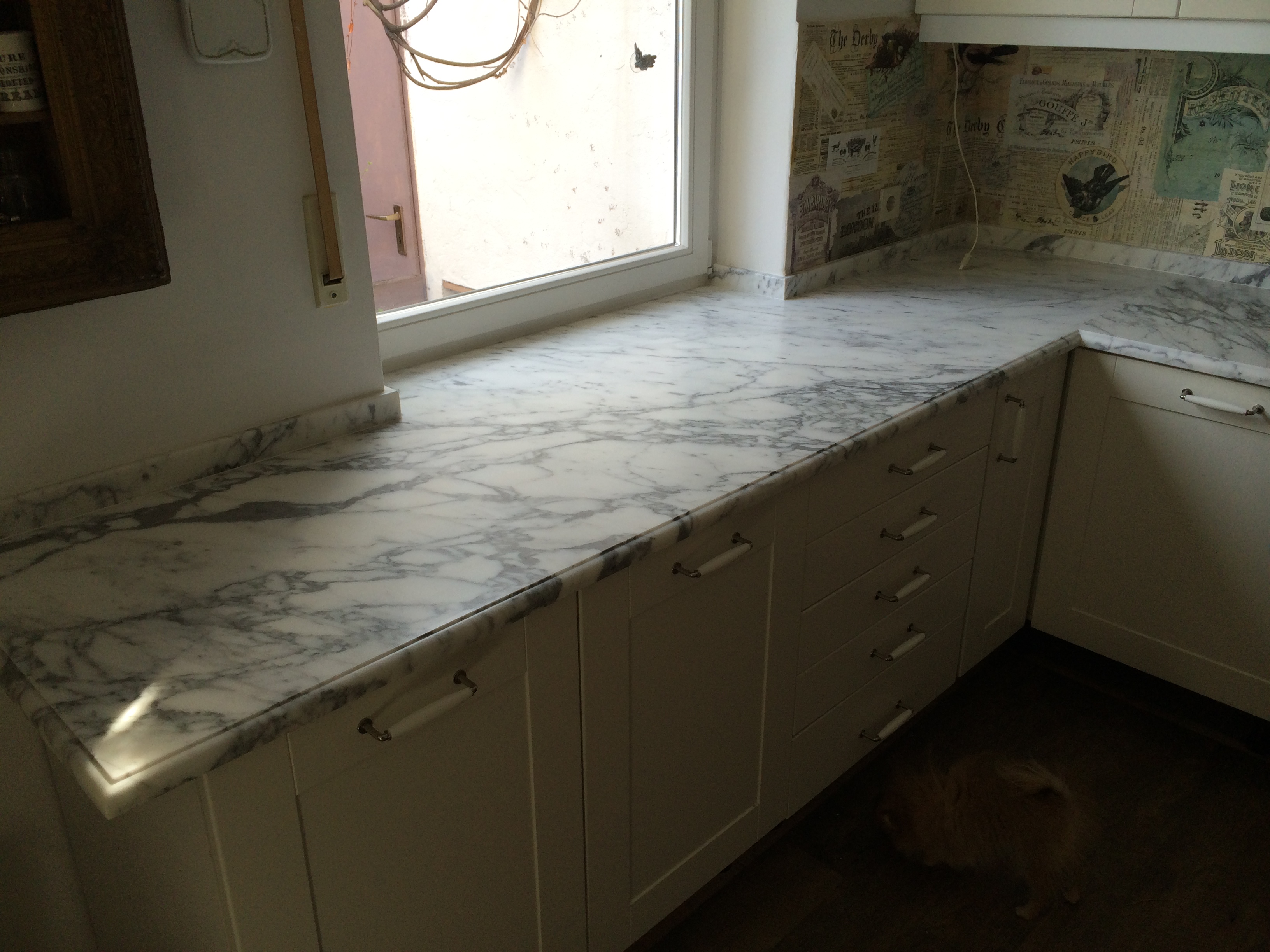 Küchenplatten aus Marmor, Kalkstein und Travertin