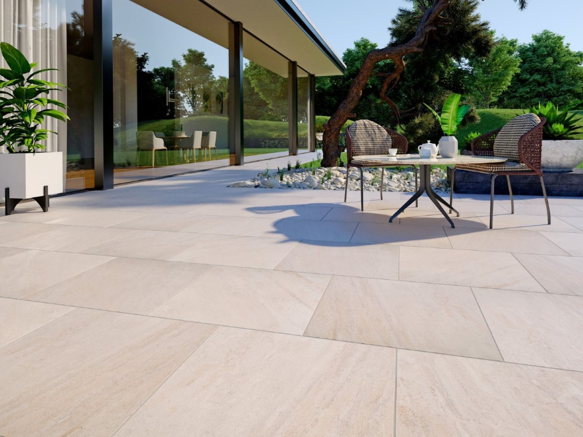 Gea Sand Keramik 2 und 3cm Farbe Beige Material Keramik